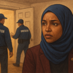 AI-generated conceptual illustration; not an actual event photograph